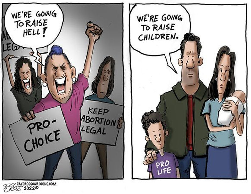 Pro choice versus Pro Life