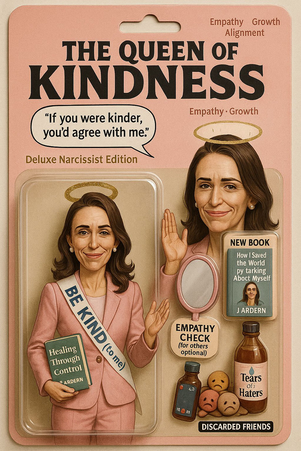 Jacinda Ardern Doll - The Queen of Kindness
