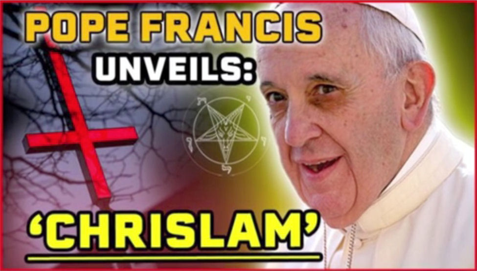 If you thought Pope Francis could not possibly make it any clearer that he's a false prophet who is actively working to subvert Christianity, you would be wrong.
